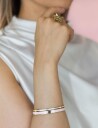 By Jolima Palermo Bangle   Pink   ONE SIZE