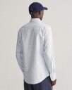 Stripete Oxfordskjorte med slim fit LIGHT BLUE XXL
