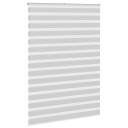  Sebragardin lysegrå 165x230 cm stoff bredde 160,9 polyester