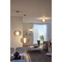 Eglo Stellato 1 - Taklampe - E27 - hvit, lønn, satin-nikkel