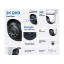 TP-Link Tapo C520WS Utendørs WiFi Overvåkningskamera med 2K HDR og Bevegelsessporing