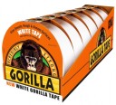 Gorilla Hvit Byggtape 48mm x 27m - Ekstra Sterk, Værbestandig