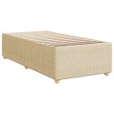  Sengeramme kremhvit 90x190 cm stoff
