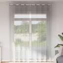 Voilegardiner med grommets 2 stk lysegrå 140x300 cm 8721158551283