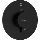 Hansgrohe ShowerSelect Comfort S dusjbatteri, sort