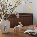 Seasons Easter Collection Påskeharer Oppheng 2pk