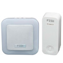 Fesh Smart Ringeklokke Sett 230V Hvit - Wi-Fi Dørklokke med Mobilvarsling