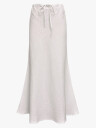 A-View Linen maxi skirt Hvit 38