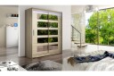 Leila Garderobe med Speil 150x200 cm - Beige