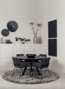 Trend Collection Boston Spisestol – Sierra Anthracite