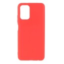 INCOVER Xiaomi Poco M5S / Redmi Note 10S Fleksibelt Deksel i Matt Plast - Rød