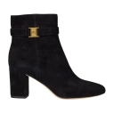Lauren Ralph Lauren Kellie Suede Bootie Heel - Black - 37