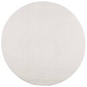 vidaXL Rug IZA kort luv skandinavisk utseende krem Ø 80 cm