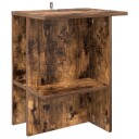  Kaffebord Røkt Eik 40 x 30 x 49 cm Konstruert tre
