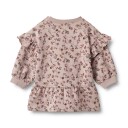 Wheat Baby Sweat Dress Annika Dry Rose Flower Vine (86 / 1,5 år)