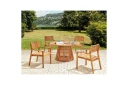 Runt bord Beliani Agello Light wood  