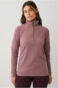 Áhkká Fleecetrøye Fleece Basic Half Zip W Lilla