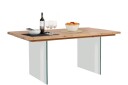 Arnau Spisebord 180 cm Glass - Akasie Beige