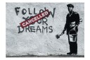 Fototapet Dreams Canceled Banksy 150x105 - Artgeist sp. z o. o.