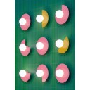 Swedish Ninja - Candy Big Circle 180 S Vegglampe Bubblegum Pink Swedish Ninja