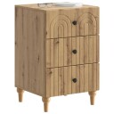  Nattbordskap Artisan eik 43x 41 x 66,5 cm Konstruert tre