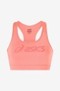 Asics - Sports-BH Essential Asics Logo Padless Bra - Rosa