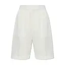 Victoria Beckham Dame Shorts Beige S,