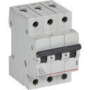 Legrand 4 stk RX³ MCB automatsikring B13 3P 3M 6kA