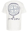 Stone Island T skjorte   Hvit m. Trykk   Stone Island   14 år 164   T skjorte