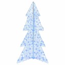  Juletre med 160 LED Blå 150 cm Akryl