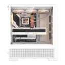 Darkflash AIRNOVA Computer Case with 3 Fans Kabinett Hvit