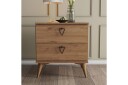 Heibert Nattbord 52 cm - Natur