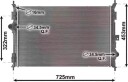 VAN WEZEL 40012386 Radiator motorkjøling