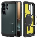 Spigen Tough Armor MagSafe Mobildeksel til Samsung Galaxy S26 Ultra - Avgrunnsgrønn