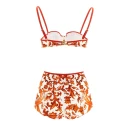 Dolce & Gabbana Dame Svømmetøy Oransje L,