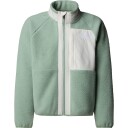 The North Face Girls" Yumiori Full Zip Jacket Slate Moss/White Dune, XL