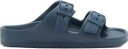 Mango Rubberised Buckle Sandals   Navy   32