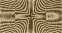  Områdetepper Svart 80 x 150 cm Jute