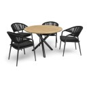 Hillerstorp Ekeryd spisebord Brun 110 cm Brun