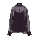 Ermanno Scervino Dame Bluser & Skjorter Lilla 2XS,