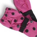 Nordbjørn Stalon Votter Pink/Black Dots 4-6 år