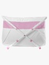 BiBaBad Flexi  Sammenleggbart Badekar 70-90 cm, Rosa