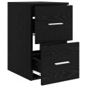  Baderomsskap I mellom Svart eik 30 x 41 x 50 cm Konstruert tre