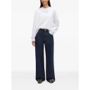 Ganni Dame Jeans Blå W27,