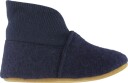 En Fant Wool Slippers W. Rib - Navy - 17\18