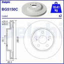 DELPHI BG5150C Bremseskive