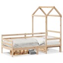  Dagseng med tak 80x200 cm heltre furu