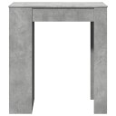  Barbord med stativer betonggrå 95x47x103,5 cm konstruert tre 8721158386731