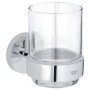 GROHE ESSENTIALS TANNGLASS M/HOLDER