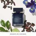 Narciso Rodriguez Bleu Noir Herreparfyme 50ml - Eau de Parfum med Musk og Kardemomme